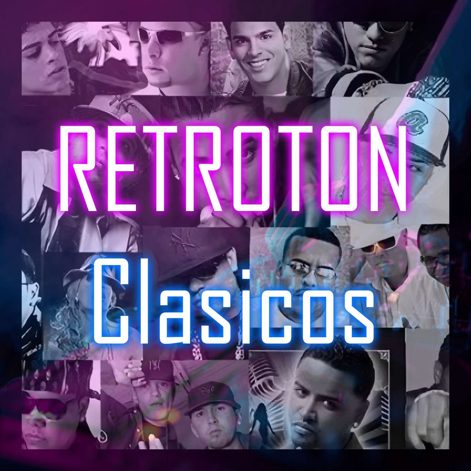 Portada de Retroton Clasicos donde aparecen los artistas mas conocidos de Fondo